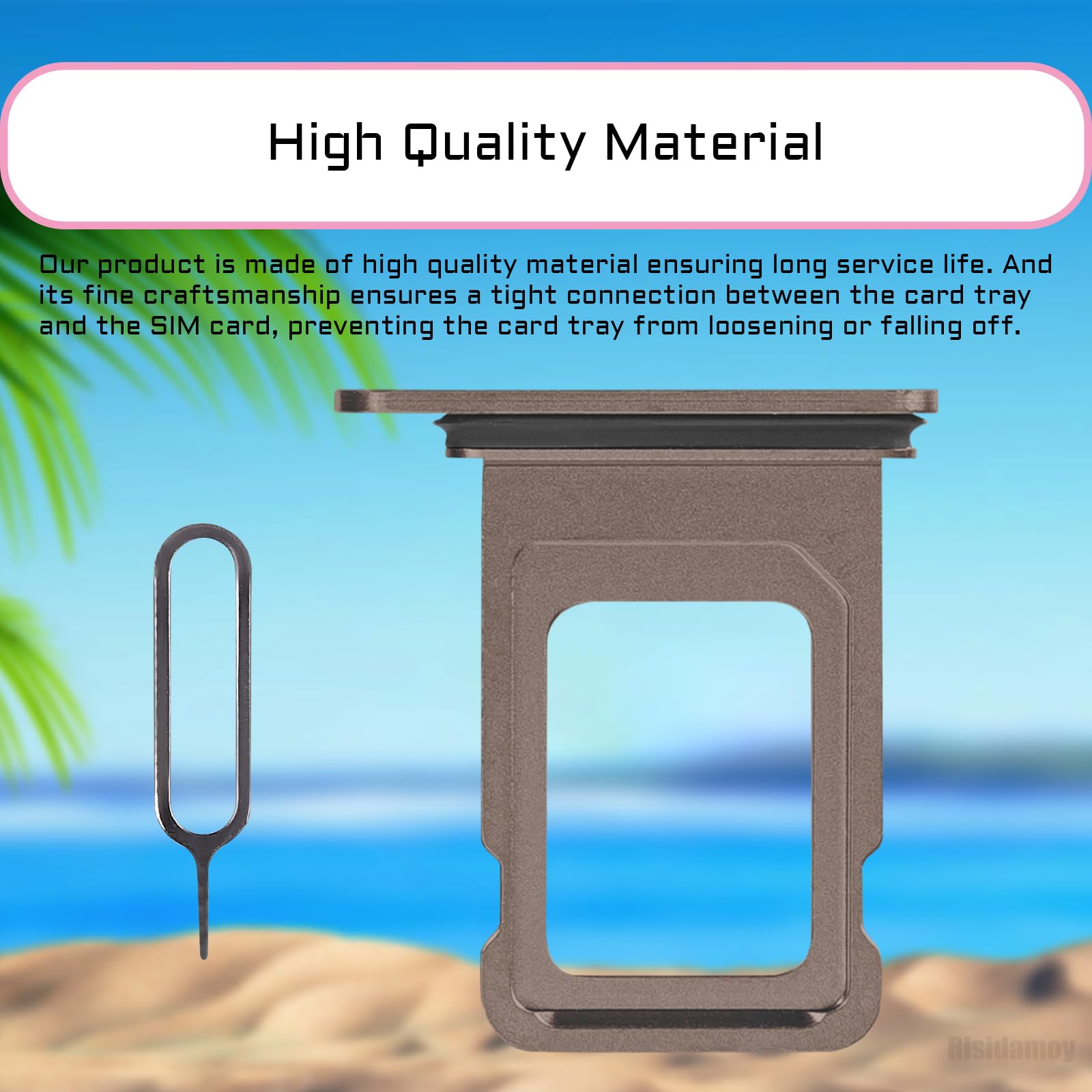 Amazon.com: Risidamoy for iPhone 14 Pro Max Purple SIM Card Tray