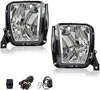 Vista 22 de Faros antiniebla para Nissan Pathfinder 2013-2016 con bombillas halógenas y juego de ensamblaje L&R Side (Halogen Ver.)