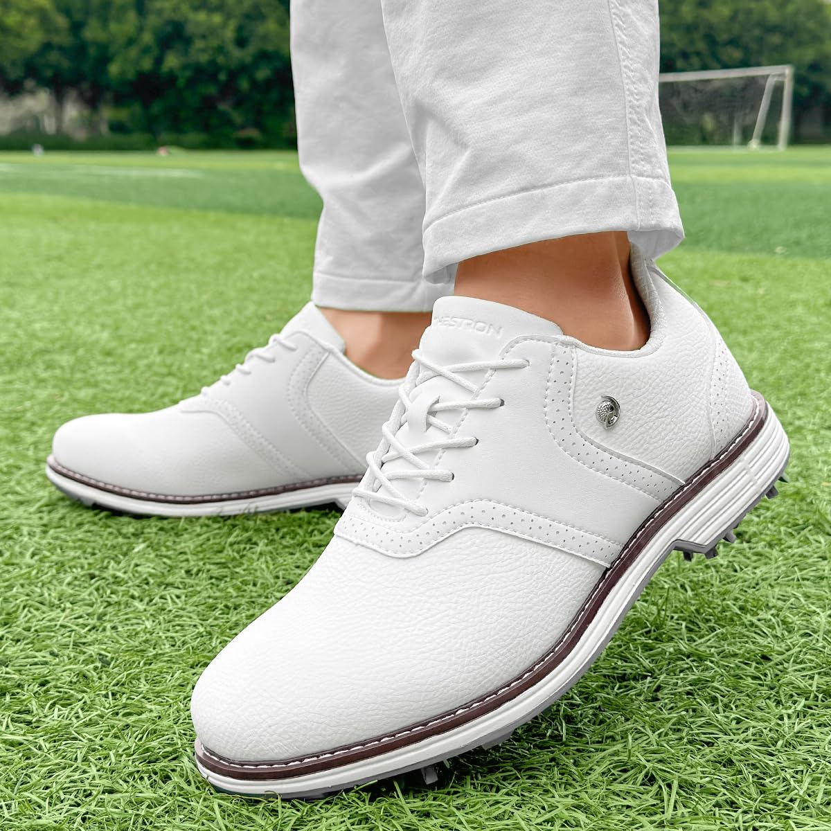 Herren Golf Schuhe Spikes Männliche Golf Sneakers Outdoor Walking Schuhe Für Golfer