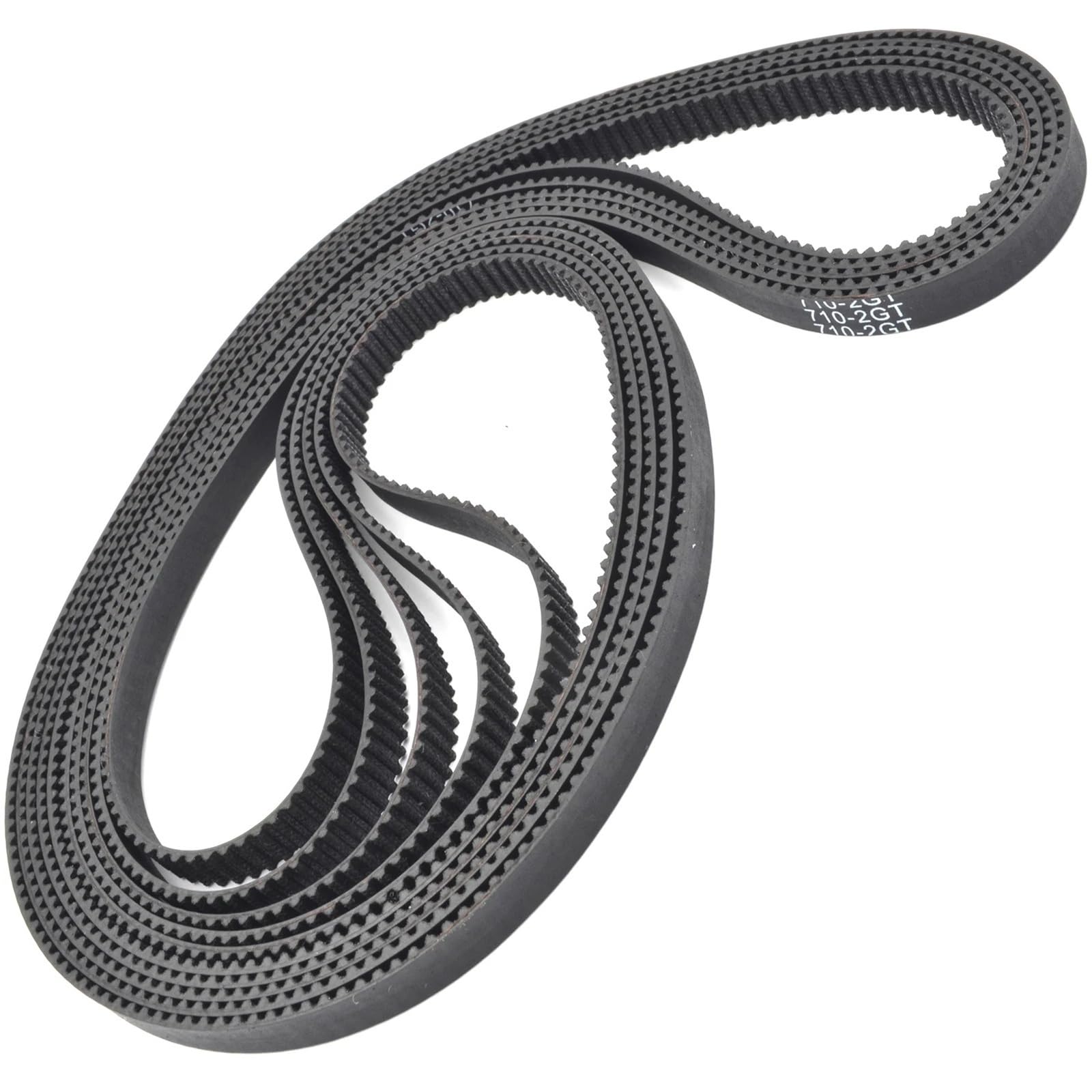 Correa dentada 2GT 6mm de ancho tipo 724-2GT con 362 dientes de goma para CNC