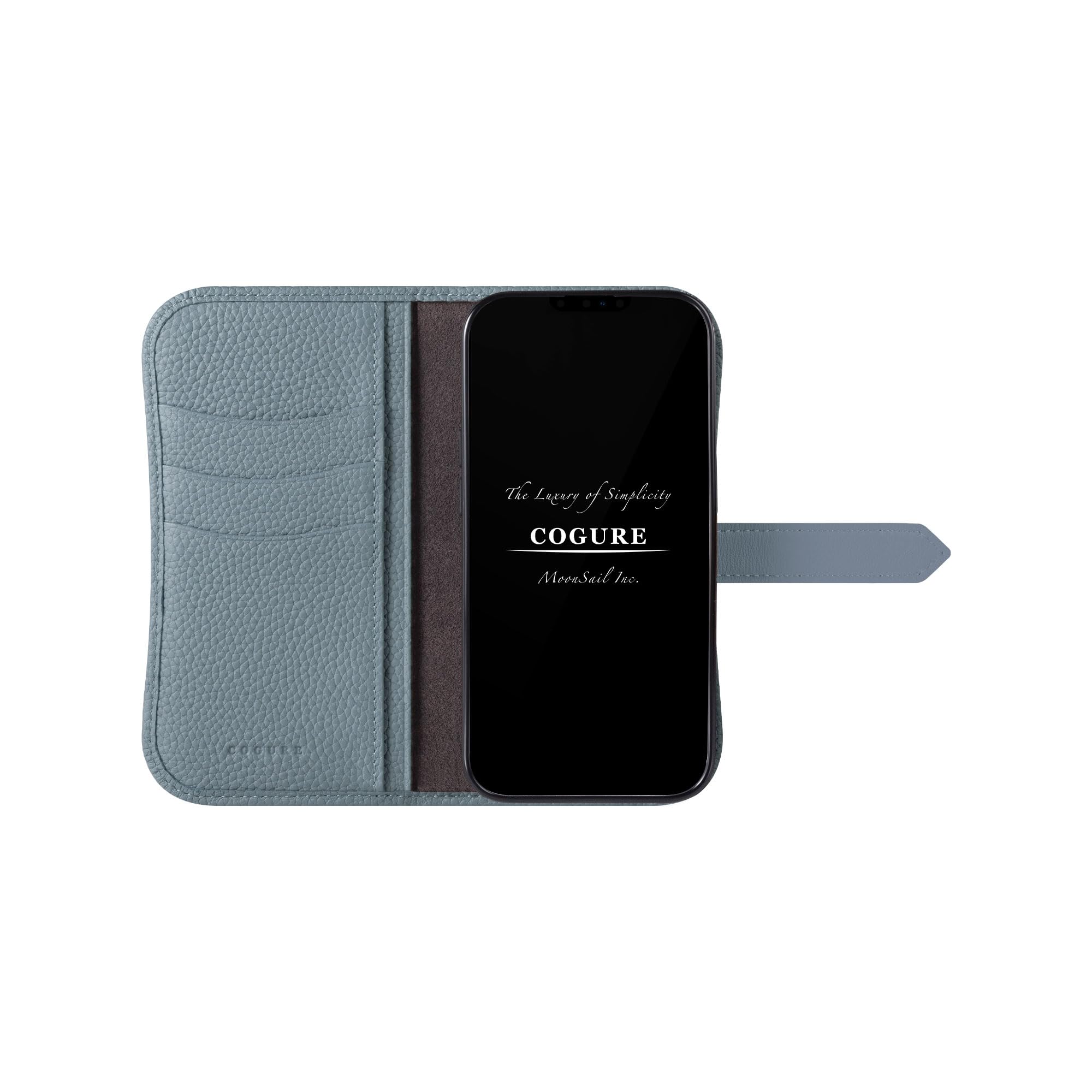 Amazon.co.jp: COGURE スマホケース iPhone16用 手帳型 ケース 本革
