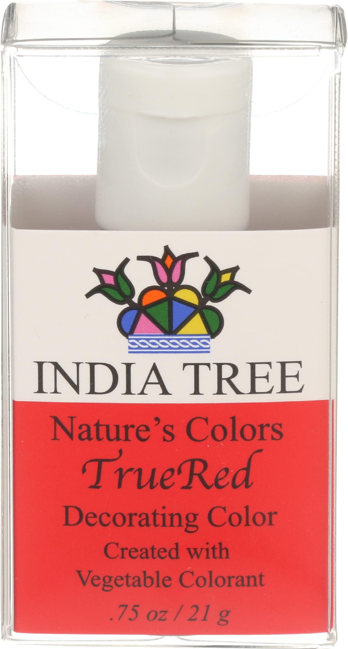 India Tree Natural Decorating Colour - True Red 21g