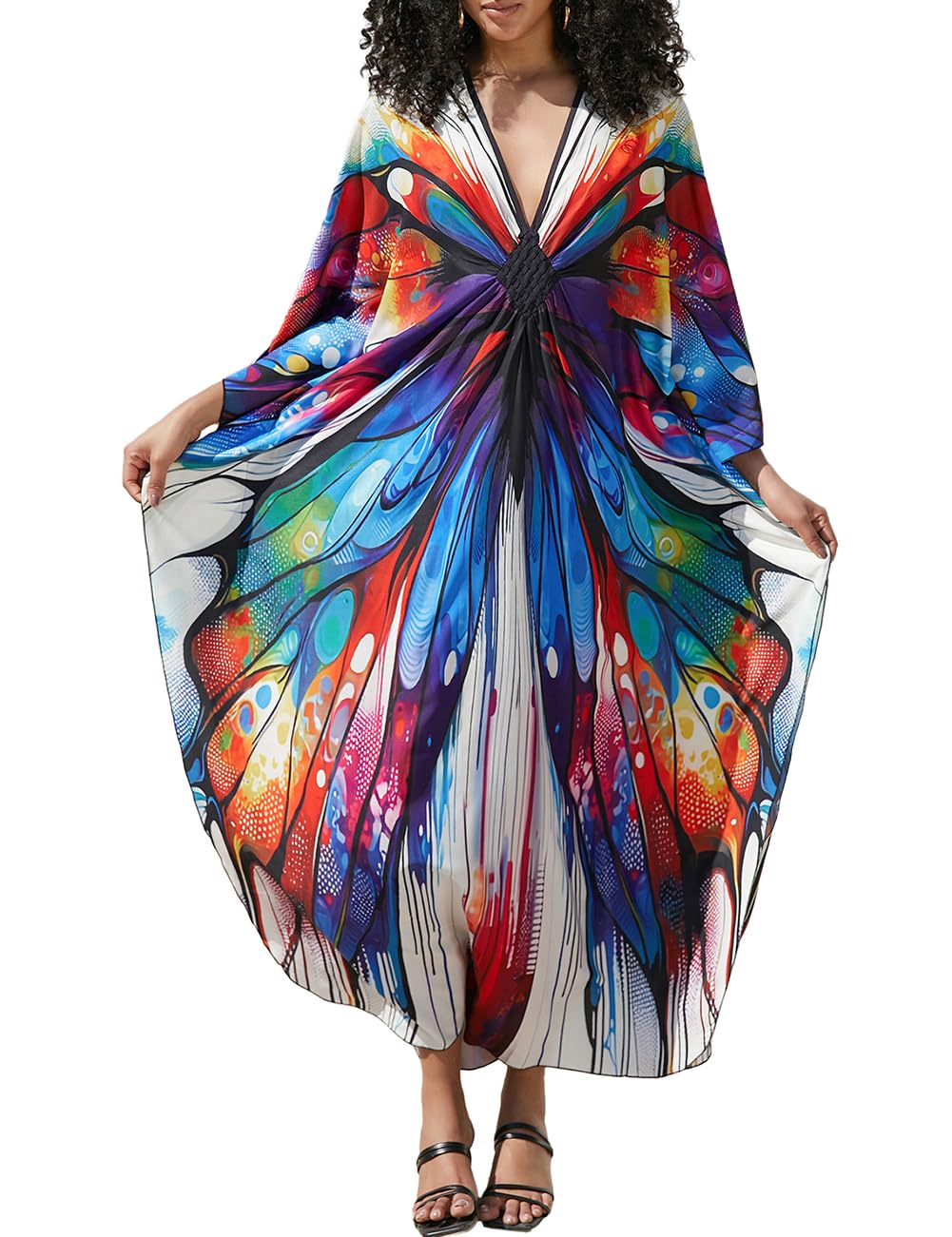 Bsubseach Bikini Bohemio para Mujer para bañador Kimono cárdigan — view 26