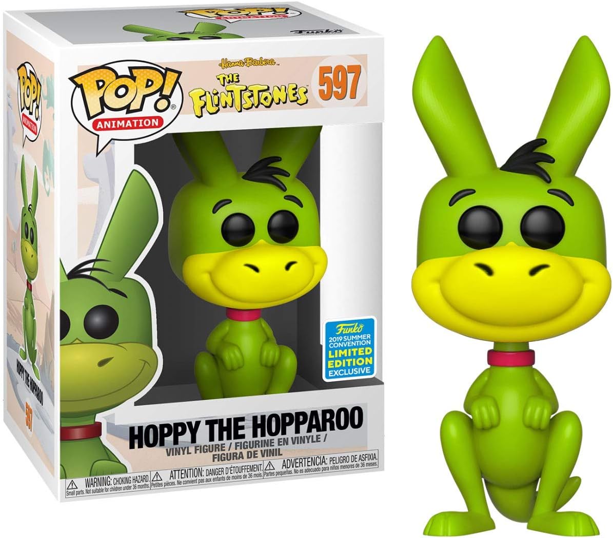 Funko Pop! Animation: Hoppy The Hopparoo Flintstones Summer Convention 2019 Exclusive