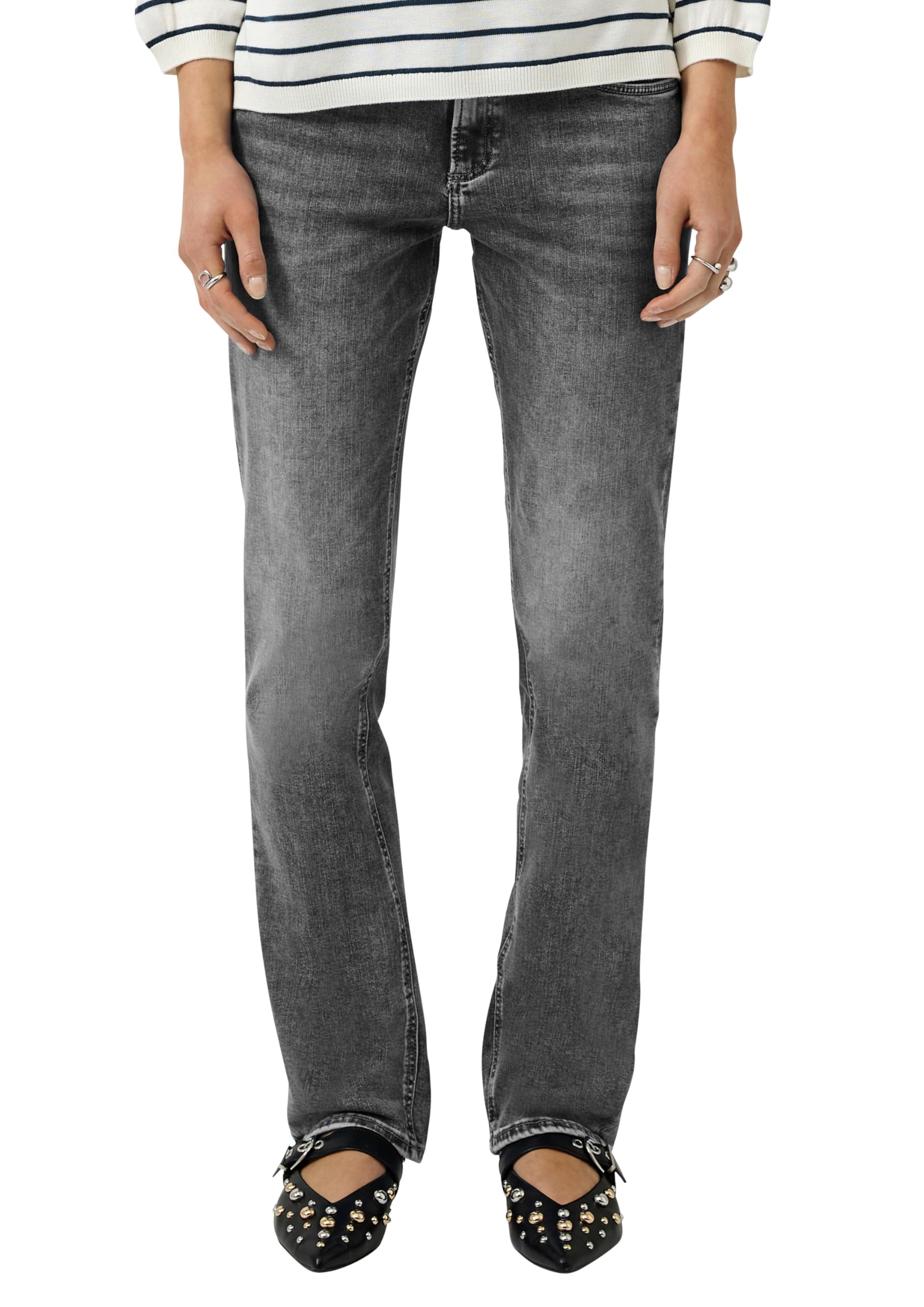 QS Jeans Rick/Slim Fit/Mid Rise/Slim Leg