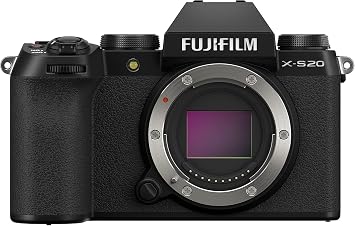 Fujifilm Mirrorless Digital Camera X-S20 Lens Kit XC15-45 In-Body Image Stabilization Vlog Mode Equipped More Than Double the Shooting Capacity of Previous Models 800 shots AUTO Subject Detection