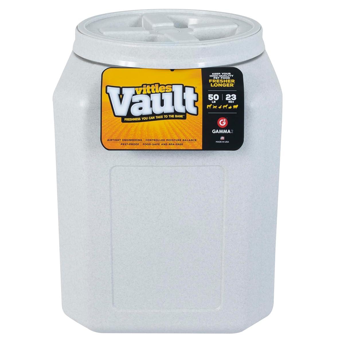 Vittles Vault Outback 50 lb Airtight Pet Food Storage Container