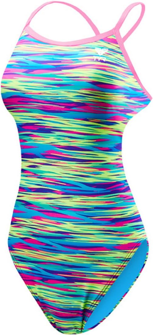 TYR Bonzai Durafast One Trinityfit Female Blue/Multi 38