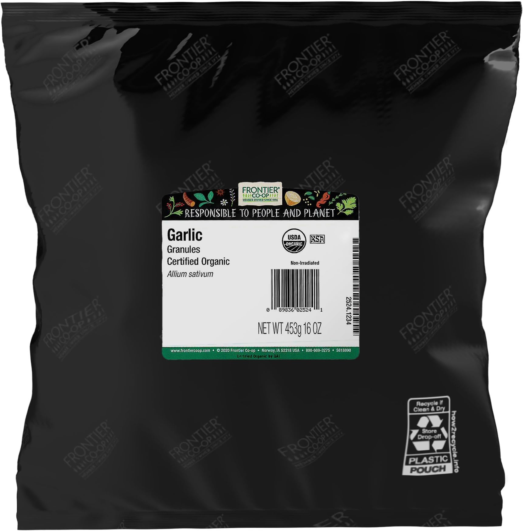 Frontier Garlic Granules, 16-Ounces