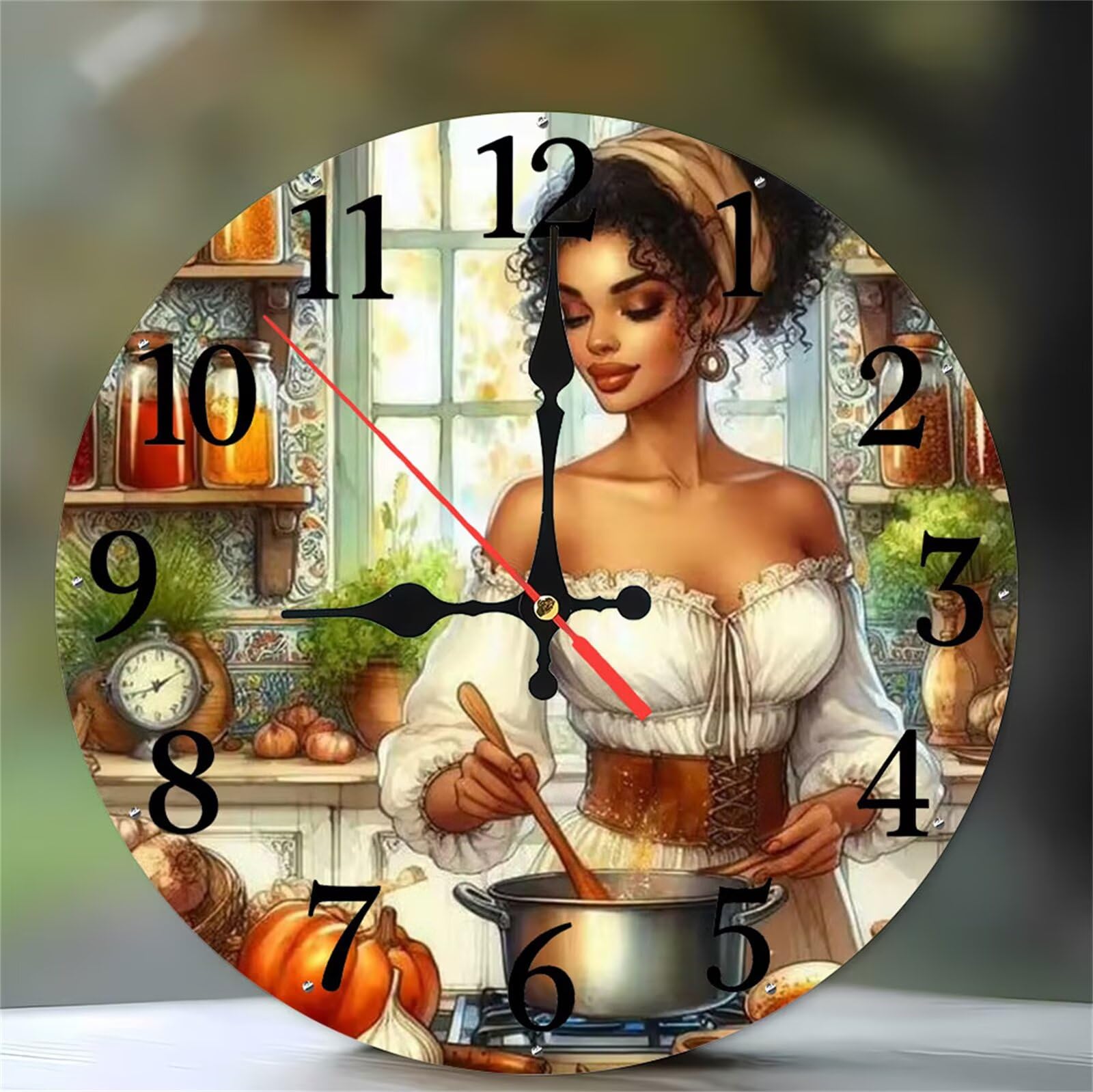 Horloge murale cuisine silencieuse sans tic-tac pour retrouver le calme dans votre chambre