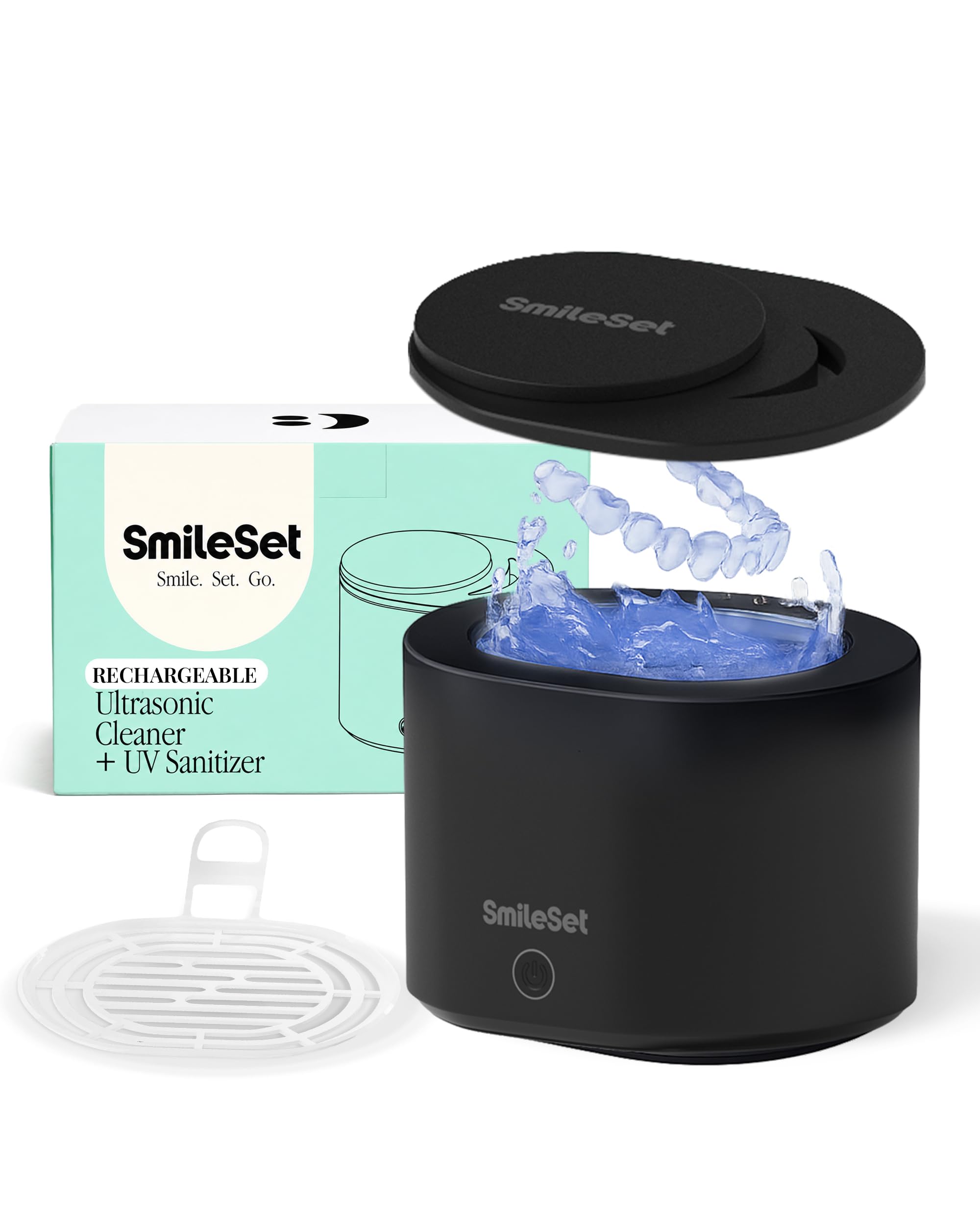 SmileSet Retainer Cleaner - Ultrasonic Cleaning -9