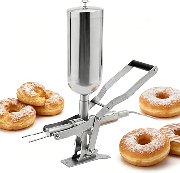 5L Commercial Donut Filler Machine, donut machine with 4 Filling Pipes