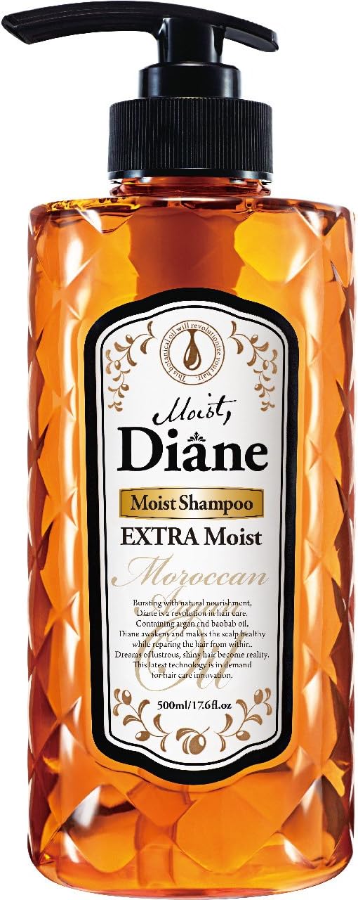 Moist Diane Oil Shampoo Moist & Repair (Wild Strawberry) 500ml/17.6fl oz