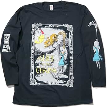 アリス・イン・チェインズ alice in chains Tシャツ Mサイズ Amazon | [オソマロ] アリスインチェインズ ALICE IN CHAINS ロング