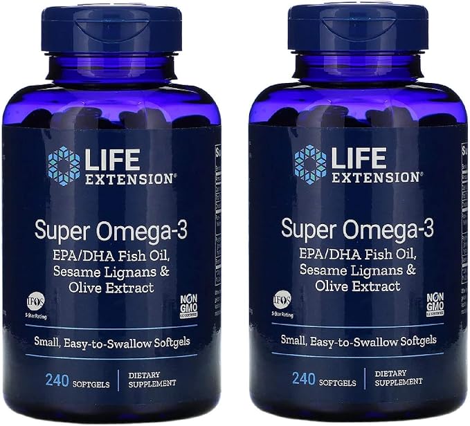 Amazon | 海外直送品Life Extension Super Omega-3 EPA DHA with Sesame Lignans ...