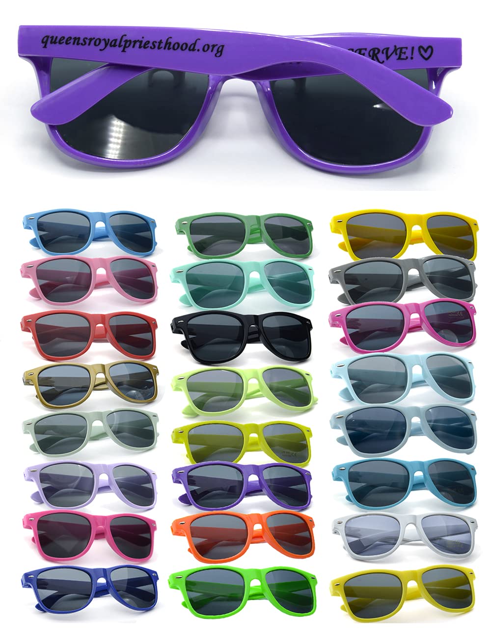 Personalized Sunglasses Bulk Party Favors Adult Gifts Custom Wedding/Bachelor/Birthday/Bridal/Groomman/Company Personalized Party Sunglasses Gifts for