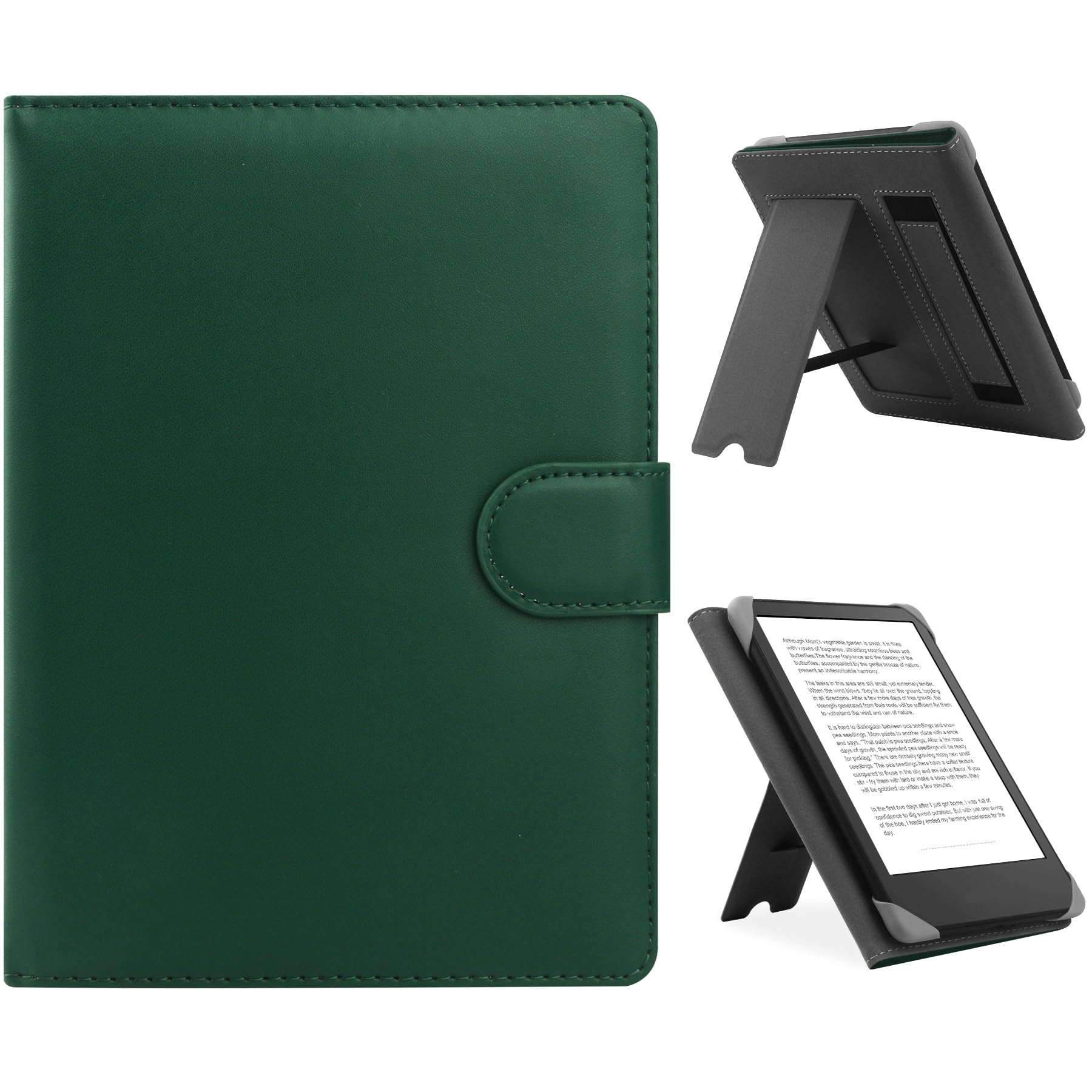 HoYiXi Universal Case for 6.8",7" eReader,Compatible with Kindle/Kobo Clara HD/Kobo Clara 2E/Paperwhite/Pocketbook/Tolino eReader,Leather Stand Cover