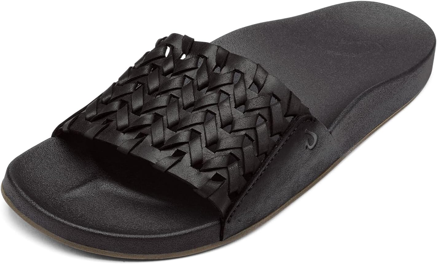 OLUKAI Kamola Women's Slide Sandal, Everyday Stylish Shoe, All-Day Wear & Comfortable Fit