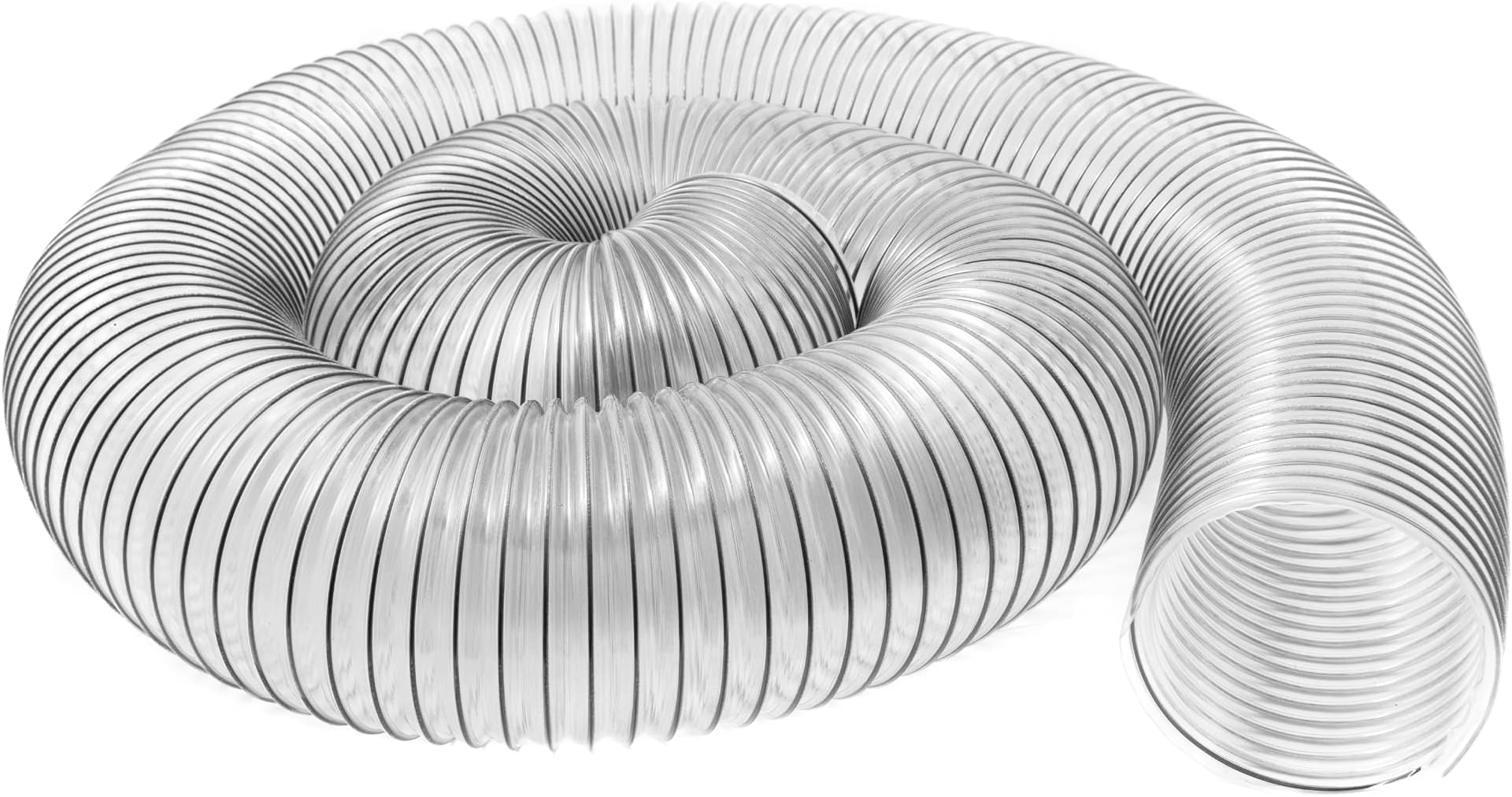 Peachtree Woodworking Supply2-1/2 x 10' Ultra Flex Clear-Vue Heavy Duty PVC Hose - MADE IN USA!
