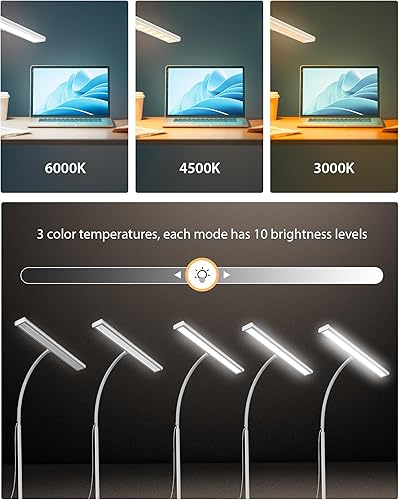 Miniatura 3 de Lámpara de escritorio blanca Blanco,Negro,https://www.amazon.com/dp/undefined