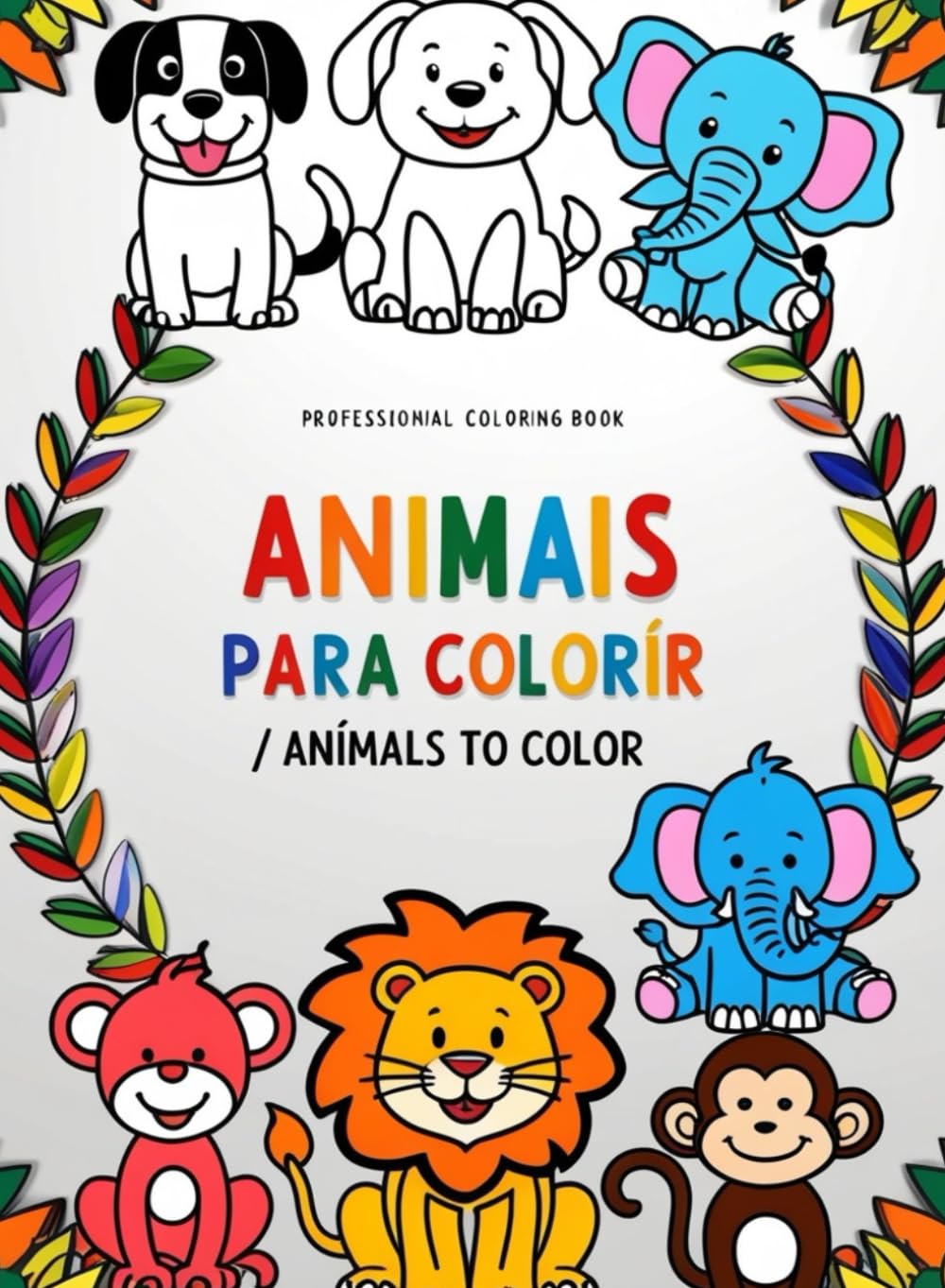 Animals to Color - Develops Creativity, Concentration, and Motor Coordination