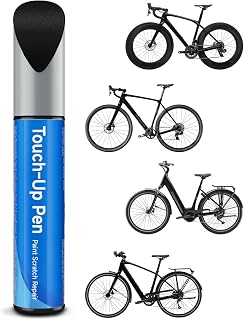 Black Pearl Matte (TK001-PM) Bike Touch Up Paint Compatible with Trek, Touch Up Paint Kit - Exact Match Color for Scratches & Rust Repair & Chipped Bike Frames- Save Mone/Easy to Use