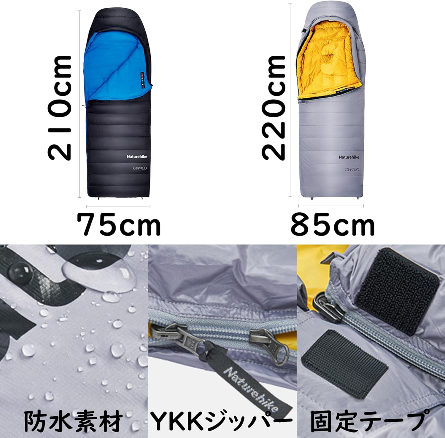 マンウィズ寝袋 マンウィズ 寝袋 シュラフ