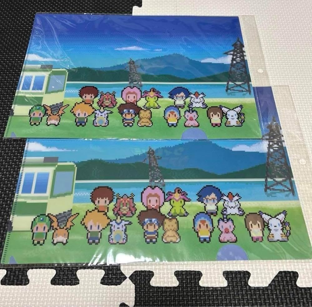 20週記念】デジモンアドベンチャー クリアファイル 20週記念】デジモンアドベンチャー クリアファイル