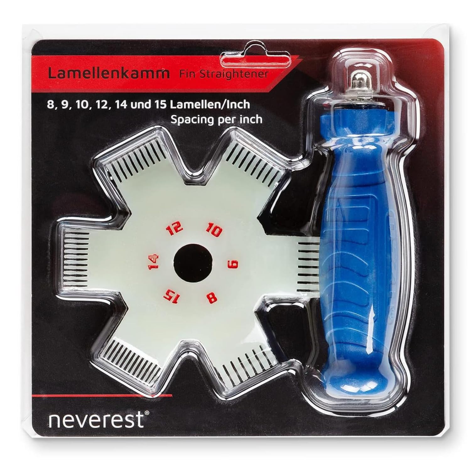 Klimapartner Neverest Lamellar Comb