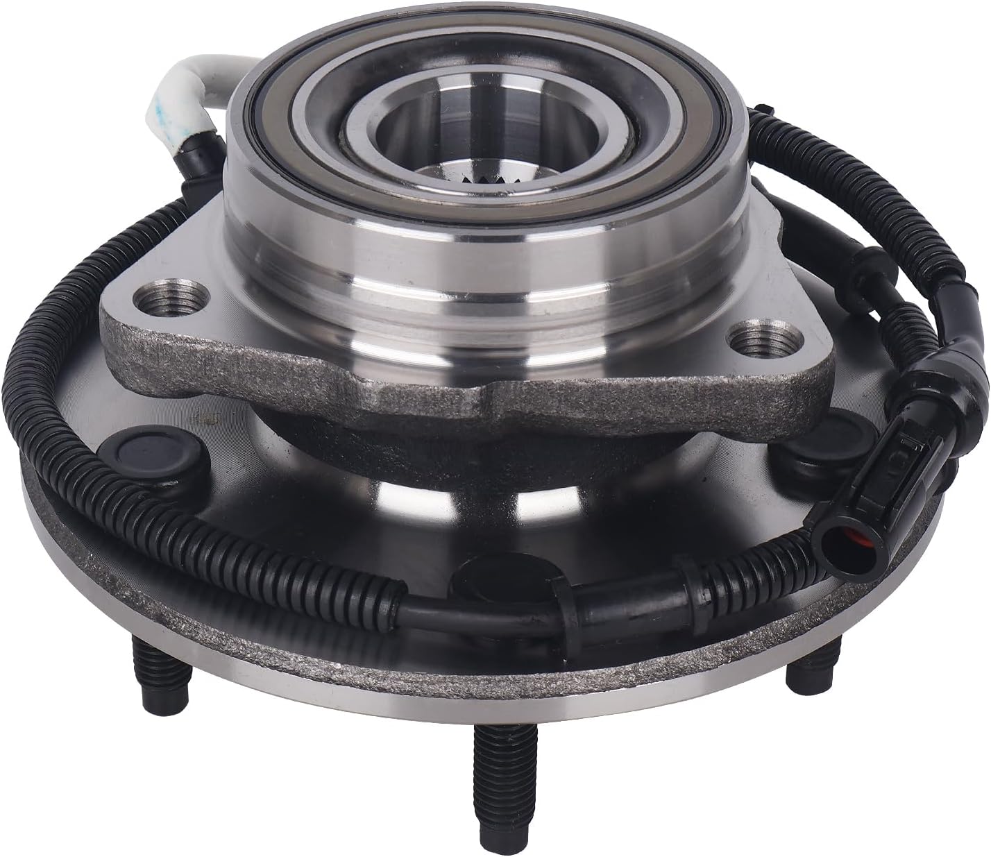 Autoround 515010 4WD Front Wheel Bearing and Hub Assembly Compatible with Ford F-150 1997 1998 1999 2000, 5 Lugs w/ABS