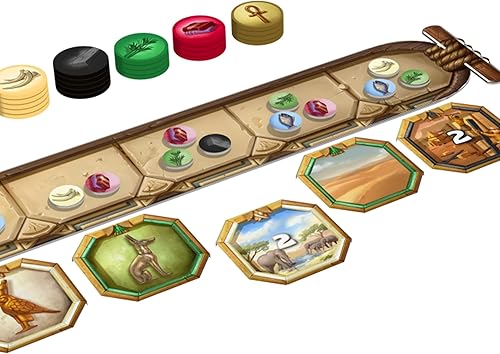 Miniatura 4 de Ankh'or Juego de mesa – Mercado egipcio antiguo y juego de estrategia de construcción, divertido juego familiar para niños y adultos, a partir de 8