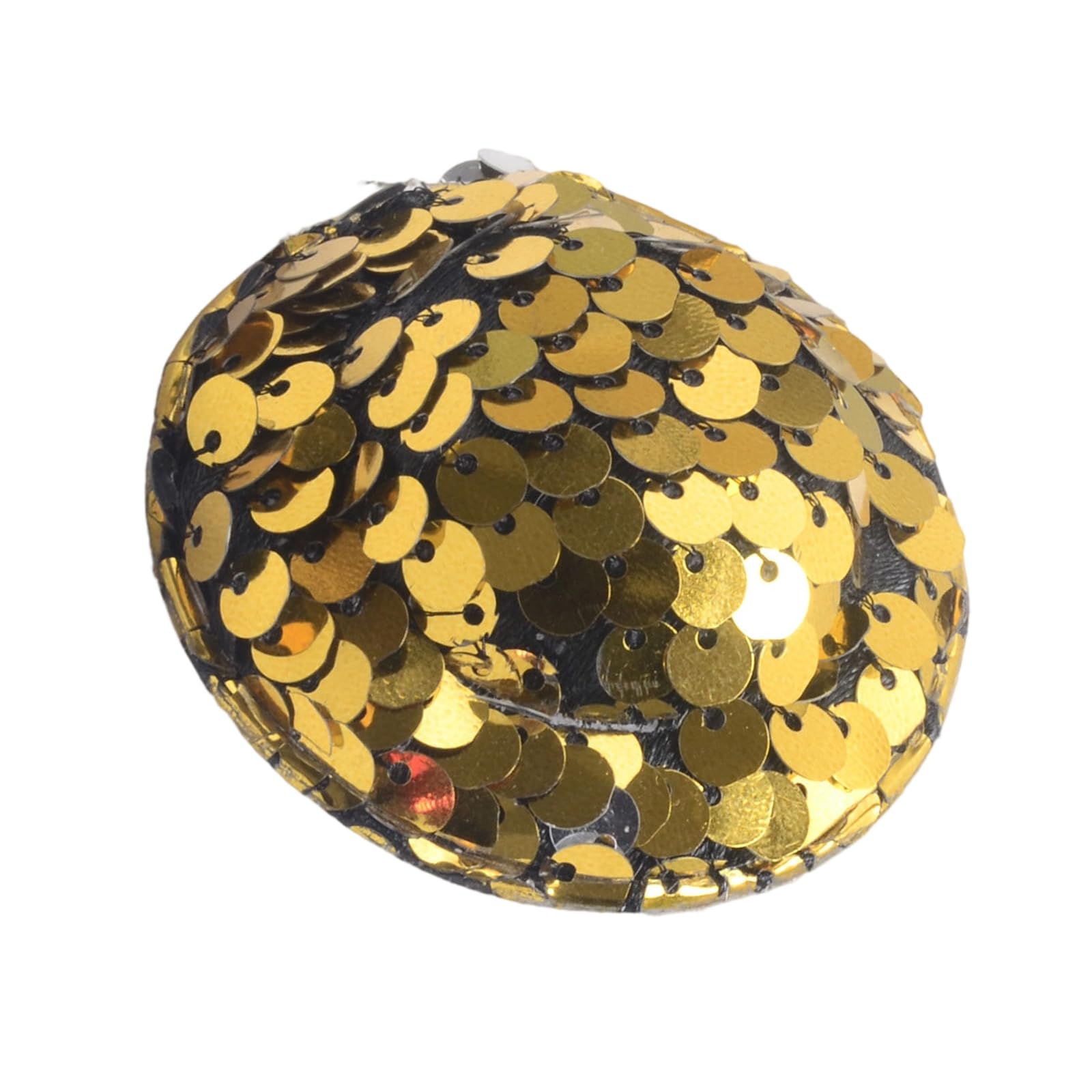 carotoe Decorative Hat Ornament Craft Embellishment 5CM / 1.97In Glitter Accent for Accessory Display and Costume Styling Glitter Hat Craft Embellishment Decorative Ornament Accessory Costume Accent