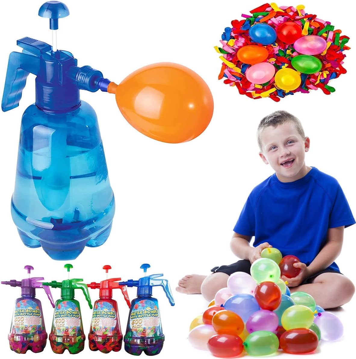 esidianzi Water Balloon Pump Filler Water Balloon Pump with