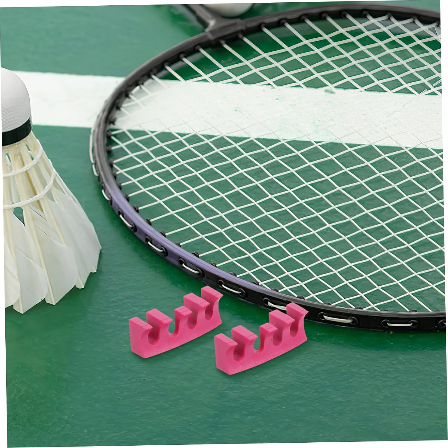 SUPVOX 2pcs Badminton Racket Pressure Reducer Load Spreader for Stringing Machine Racket High Performance Accessory