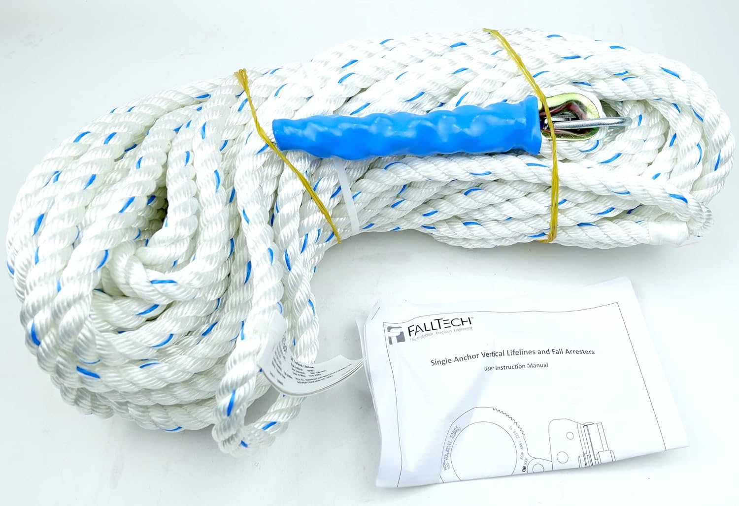 FALLTECH 100' VLL SNAP Hook + Taped-END 5/8" (8200T)