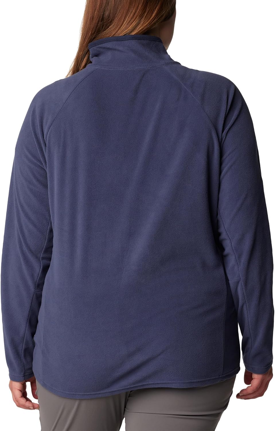 Columbia Women's Glacial IV Half Zip Fleece Jacket, Nocturnal, 1X