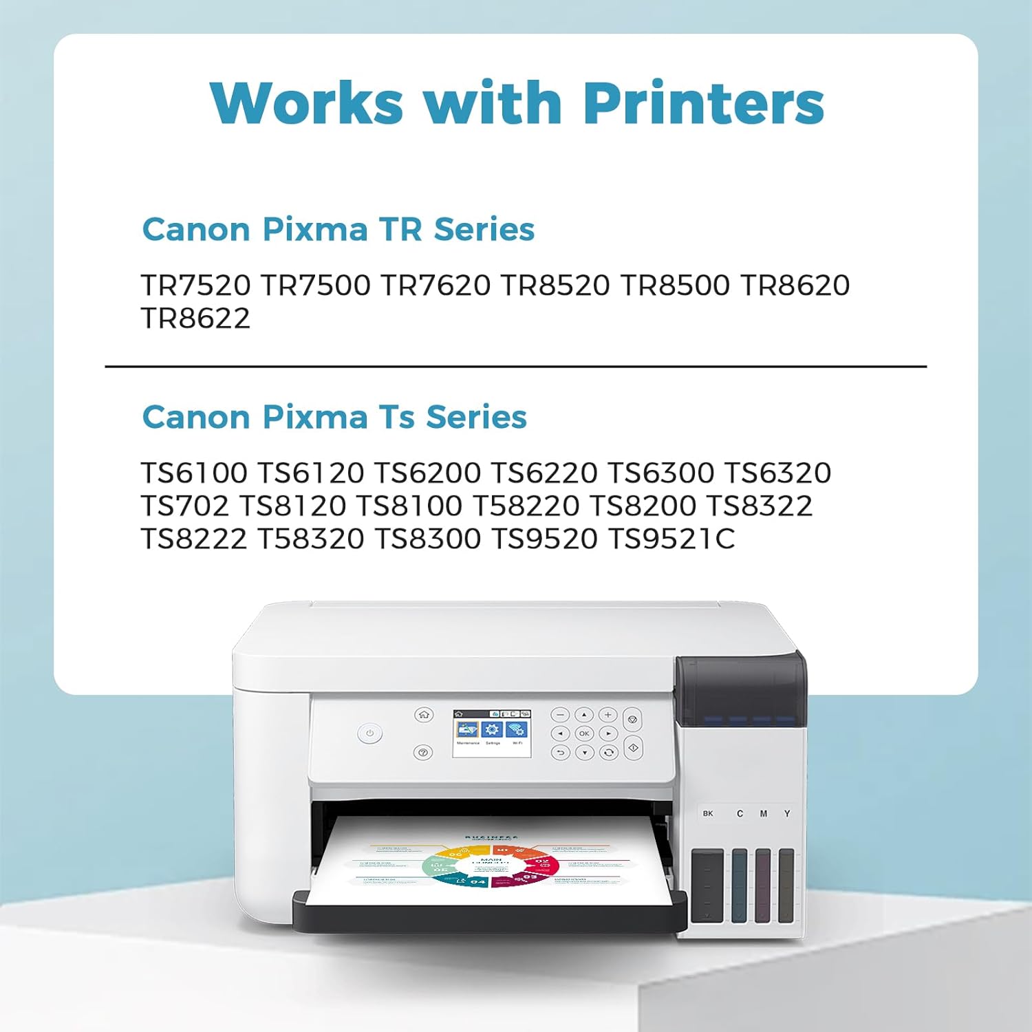15 Pack 280XXL 281XXL Ink Cartridges Replacement for Canon PGI 280 281 XXL Cartridges 280XL 281XL TR8620a TR8620 TR8520 TR8600 TR7520 TS702a TS9520 TS9521C TS6120 TS6220 TS9120 TS6320 TS8220