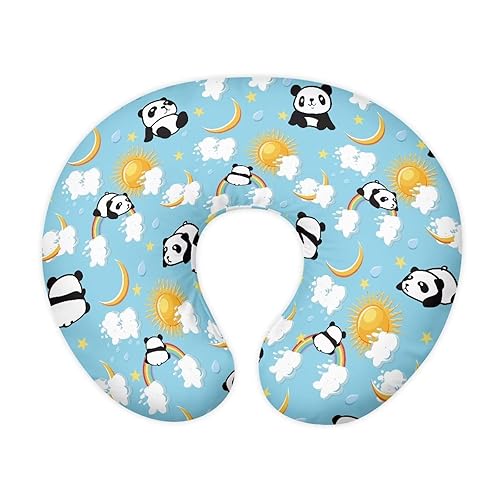 Miniatura 13 de Funda de almohada de lactancia con notas musicales de girasol para recién nacidos, niños y niñas, fundas de almohada de lactancia ultra suaves para
