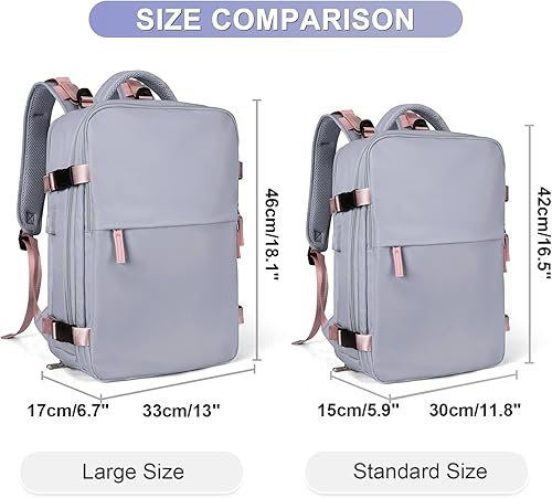Miniatura 2 de Mochila casual de viaje, Morado claro-grande