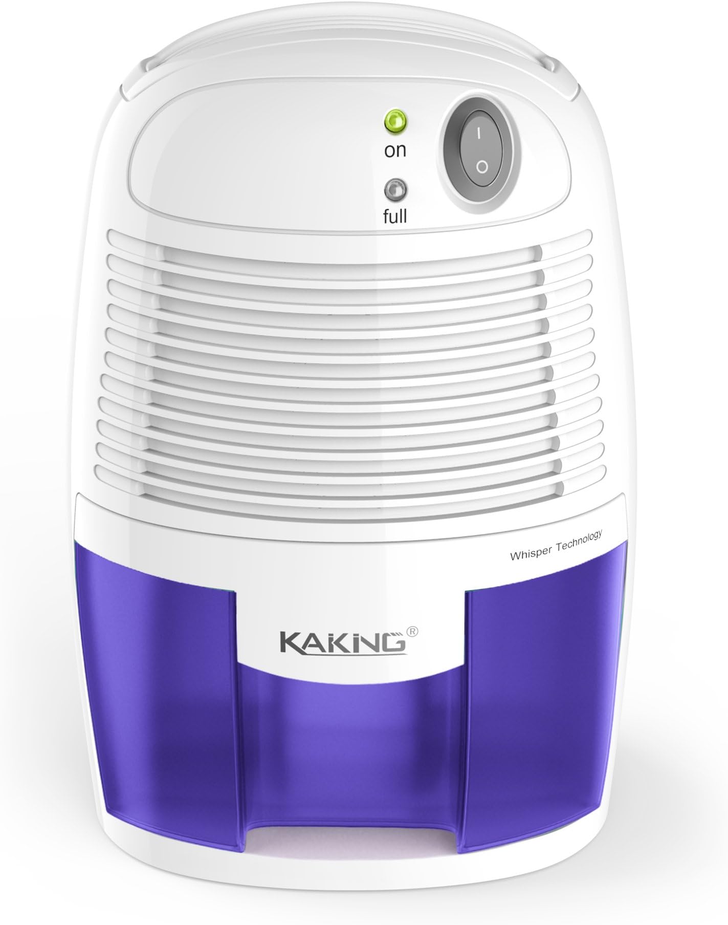 Mini Dehumidifier, KAIKING 500ml Portable Small Dehumidifiers Electric Air Drying for Home, Kitchen, Bedroom, Garage, Wardrobe, Closet