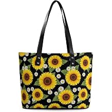 Large Leather Tote Bag Travel Work Daily Essentials Handbag For Women Men