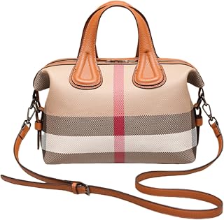 2026 Designer Tote Bags for Women, Large Faux Leather Top Handle Handbags, Fashion Shoulder Satchel Crossbody Bag (Caramel)