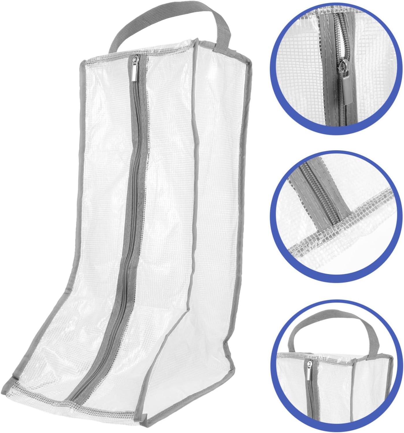 LIFKOME Boots Storage Bag Shoe Storage Pouch Large Capacity Dustproof Shoe Organizer Portable for Home Use