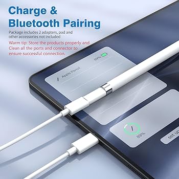 Amazon.com: AFGHOA for Apple Pencil 1st Adapter 2-Pack, USB C for
