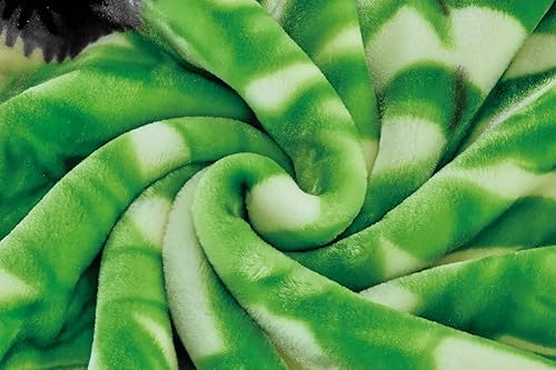 Vista 64 de Chezmoi Collection Manta pesada de una sola capa, 9 libras, estilo coreano, de visón Raschel, gruesa y sedosa, 26.46 oz/m², 85 x 95 pulgadas