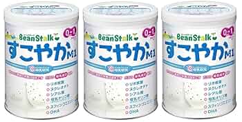 Amazon.co.jp: ビーンスタークすこやかM1(大缶) 800g×3缶セット