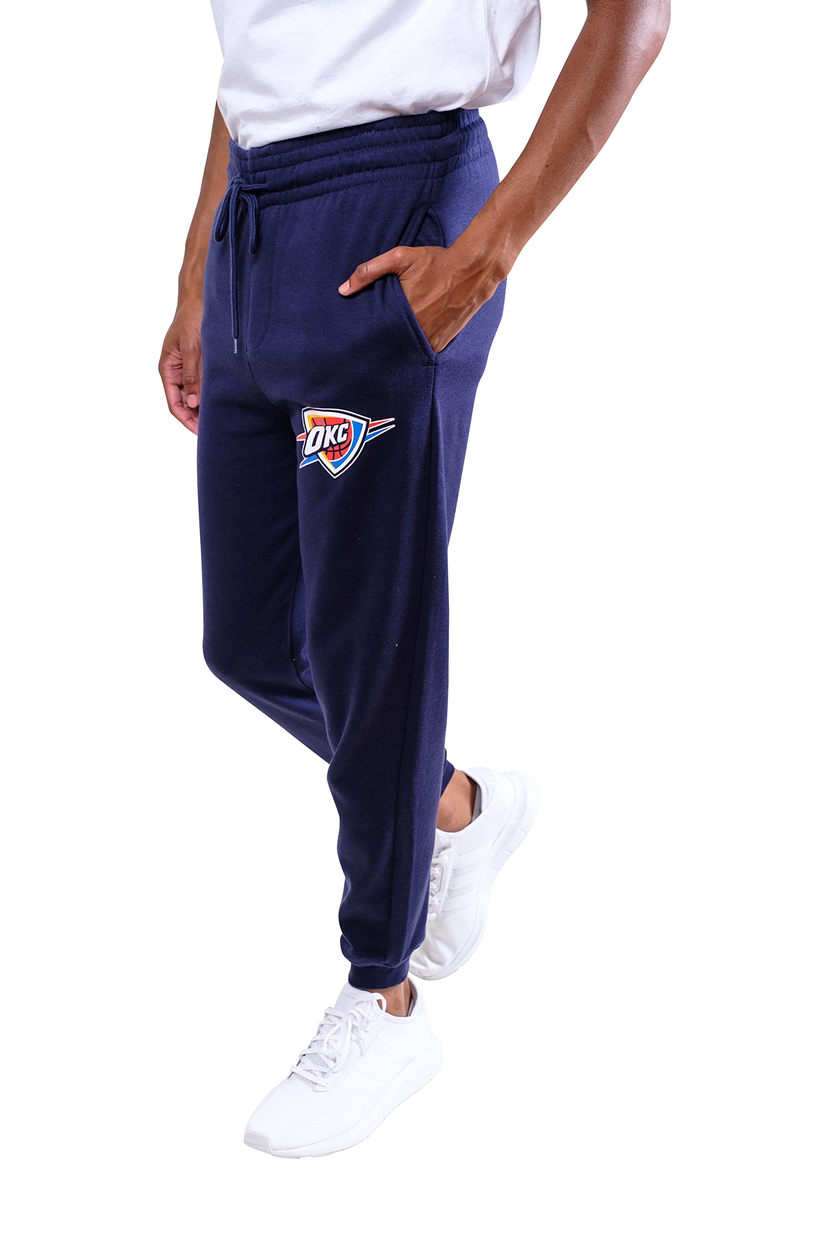 Ultra Game Pantalones de chándal para Hombre Active Basic de Rizo Suave