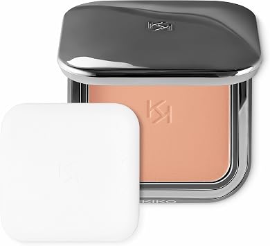 KIKO Milano Matte Fusion Pressed Powder 09, Pressed Powder With A Natural Matte Finish
