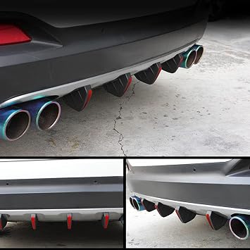 Rear Bumper Diffuser for Toyota Corolla Verso MPV 2004-2009