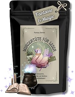 Wundertüte für Leseratten Fantasy Edition, Blind Date with a Book, Geschenk für Bücherwürmer, Bücherratten, Bücherliebhaber – Die perfekte Überraschung für Buch Fans, Booklover Geschenke